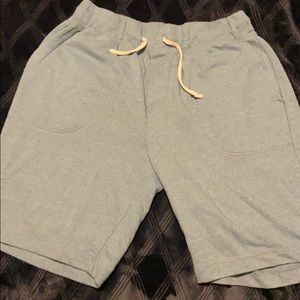 Size Small Light Blue Sweat Shorts